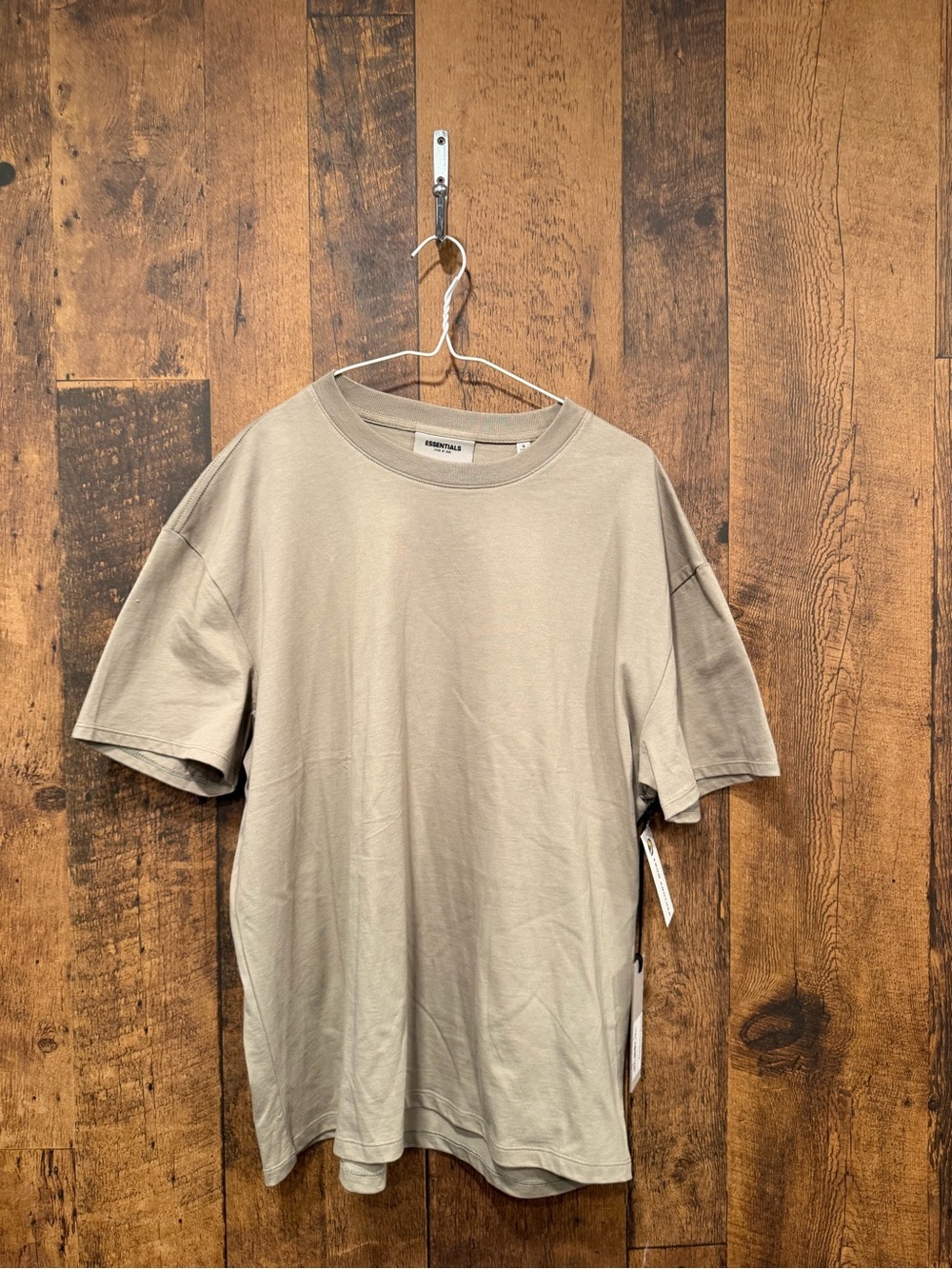 NWT Fear of God Essentials t-shirt small